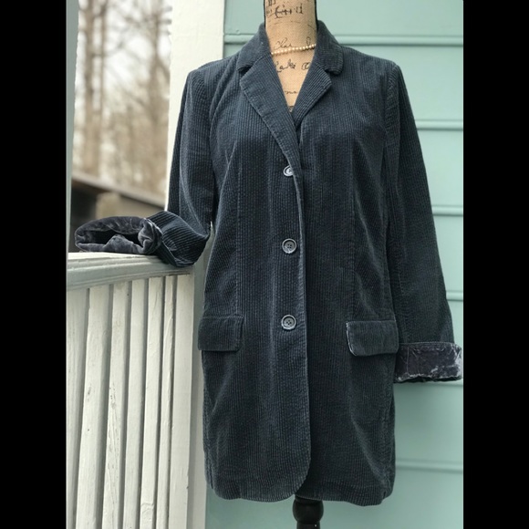 J Jill Corduroy Coat 